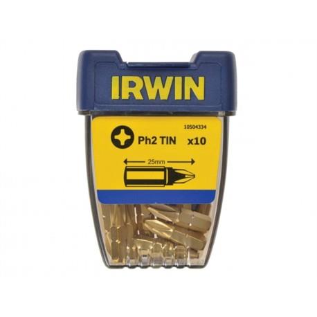 IRWIN KOŃCÓWKA PH2 x 25mm TIN /10szt.